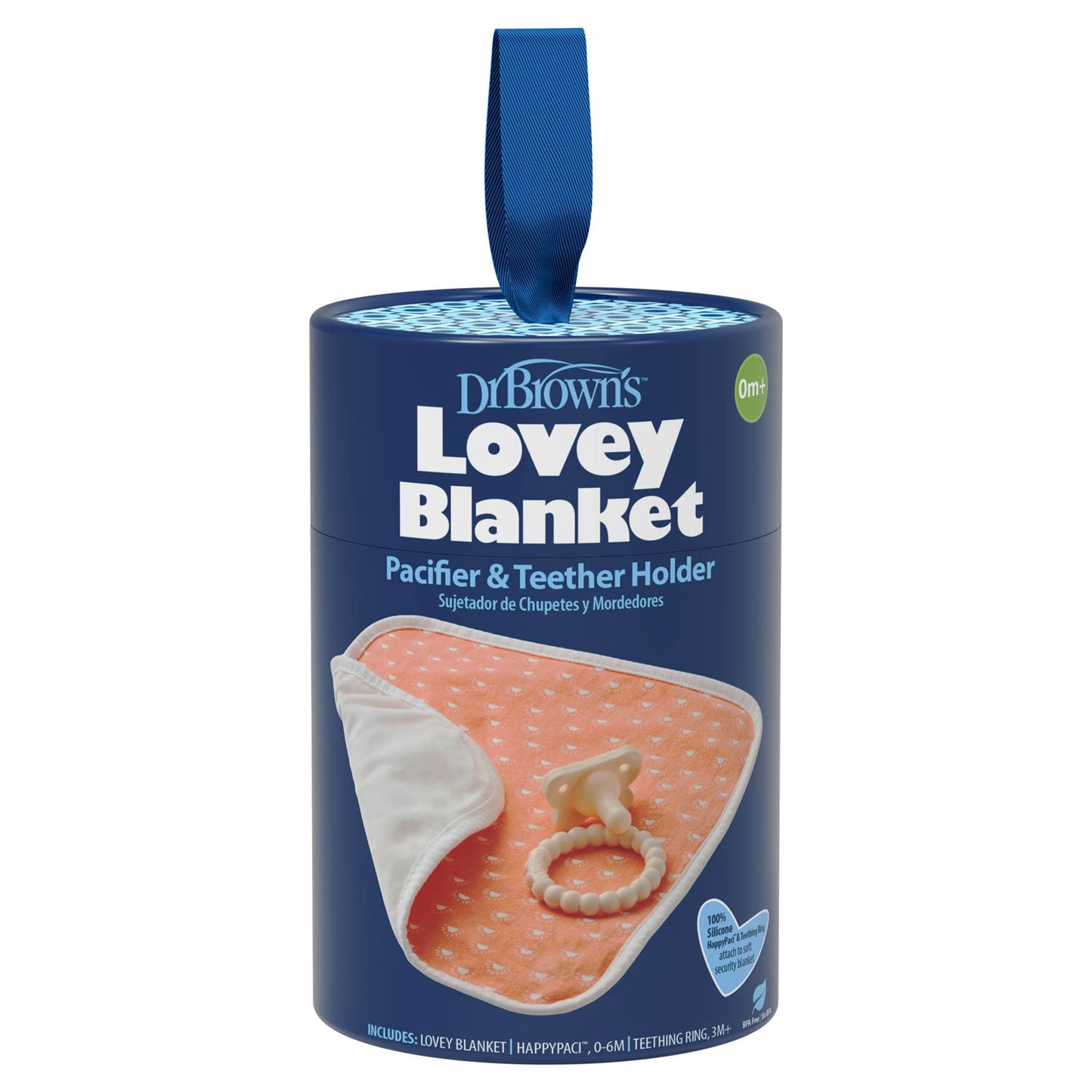 Dr. Brown's™ Lovey Blanket Pacifier and Teether Holder