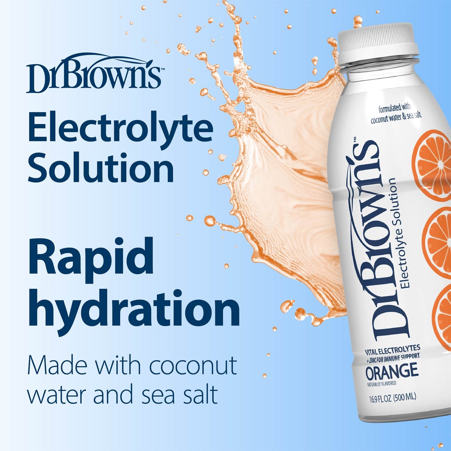 Dr. Brown's™ Electrolyte Solution – Orange