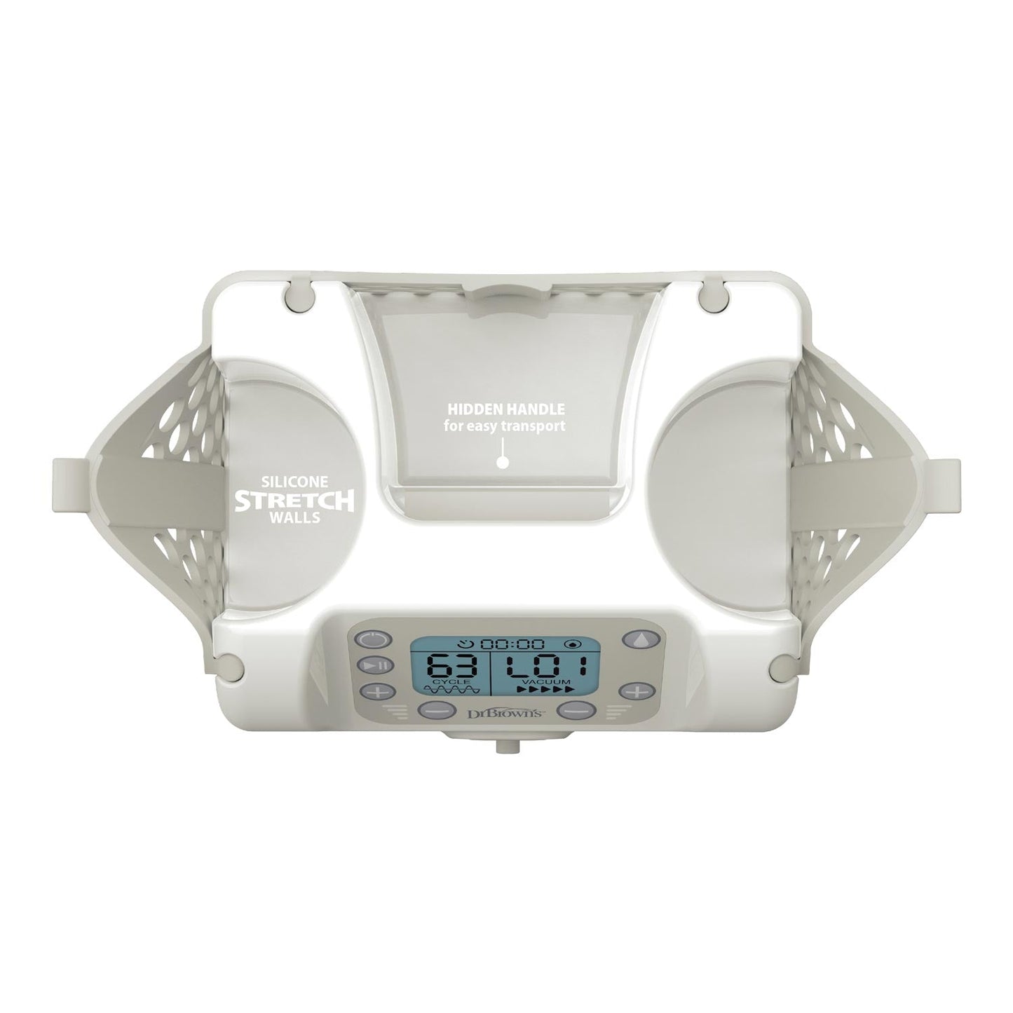 Dr. Brown's Customflow Double Electric Quiet Breast Pump with SoftShape Silicone Shields