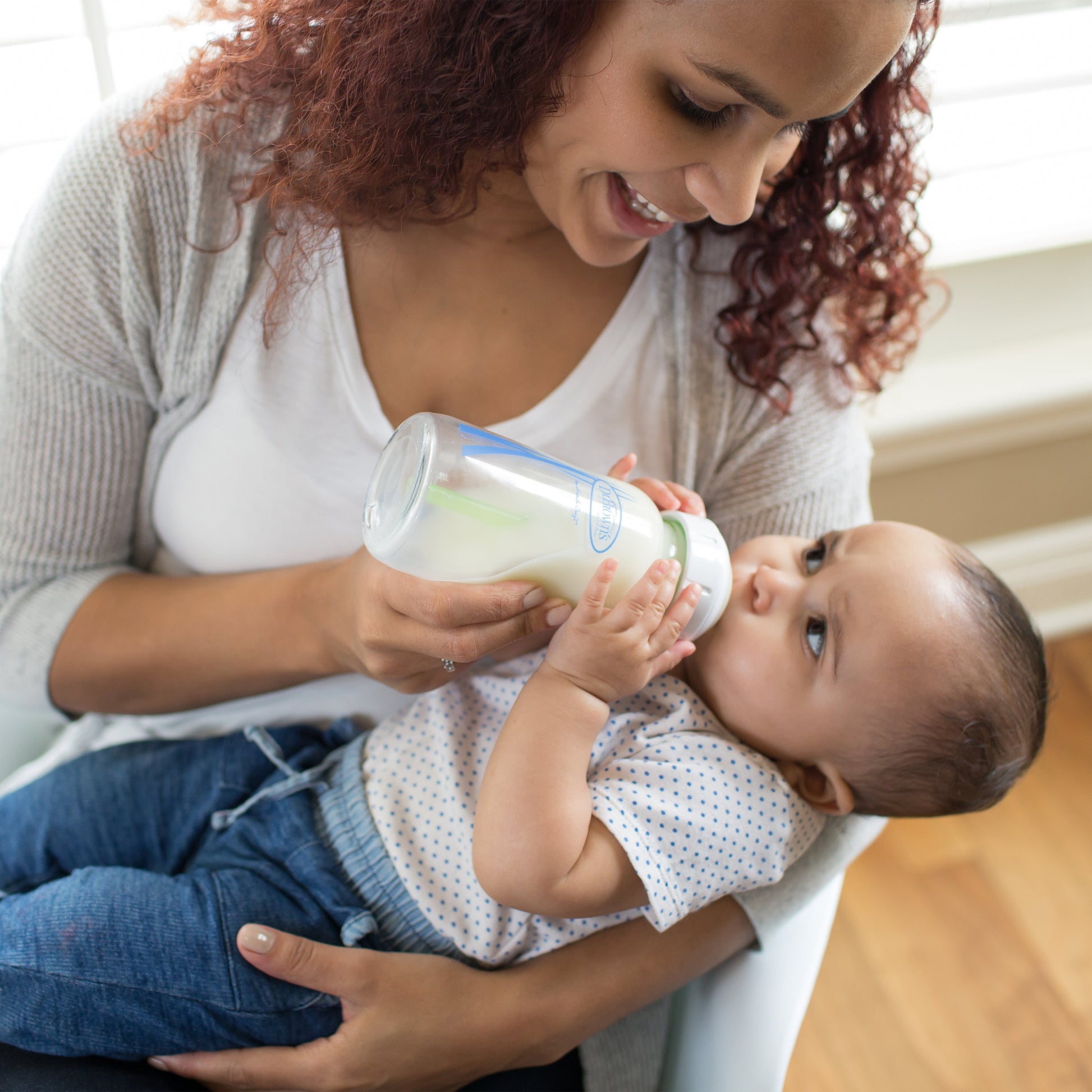 Dr. Brown's Natural Flow Wide-Neck Baby Bottle Silicone Nipple