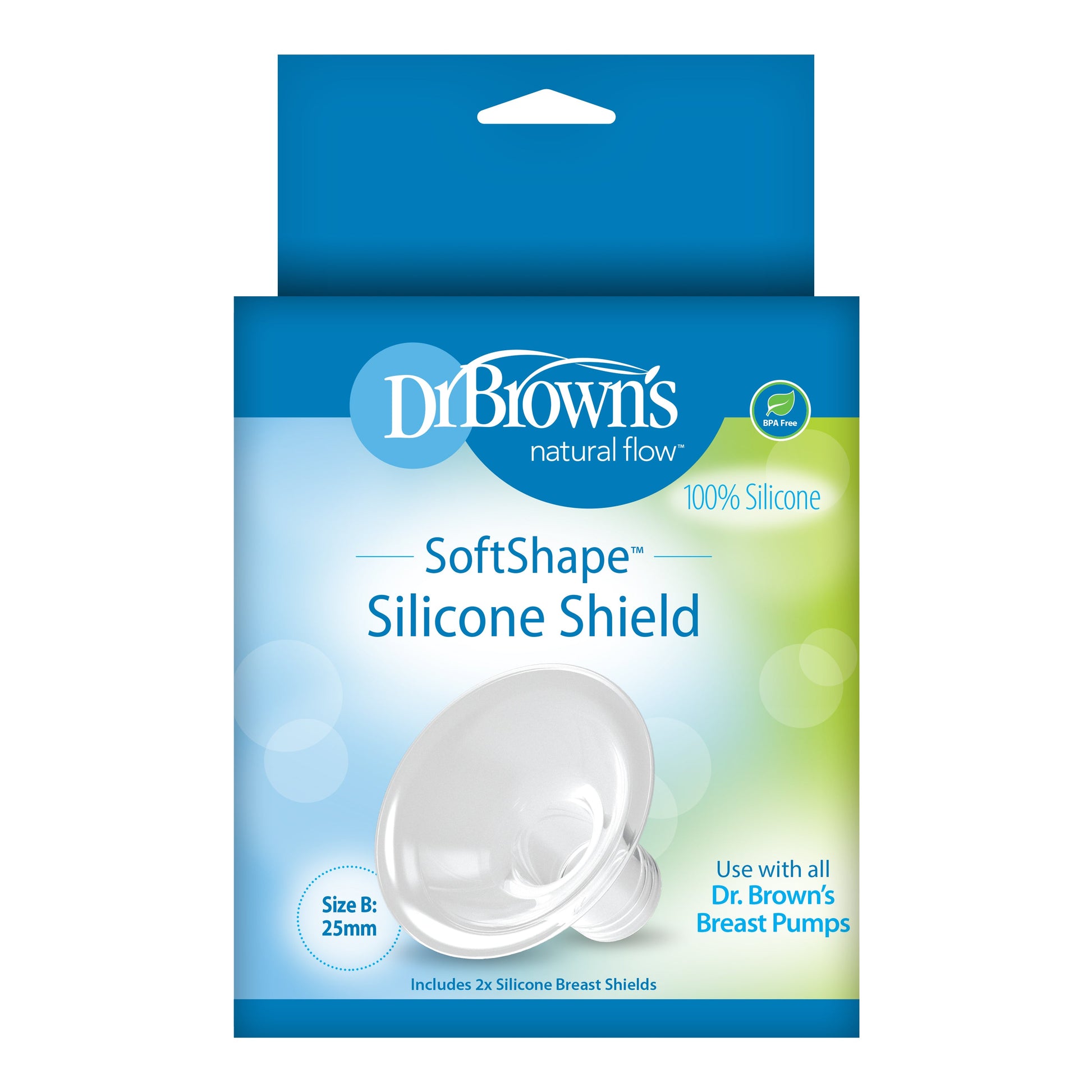 Dr. Brown’s™ SoftShape™ Silicone Shield, Size B: 25mm